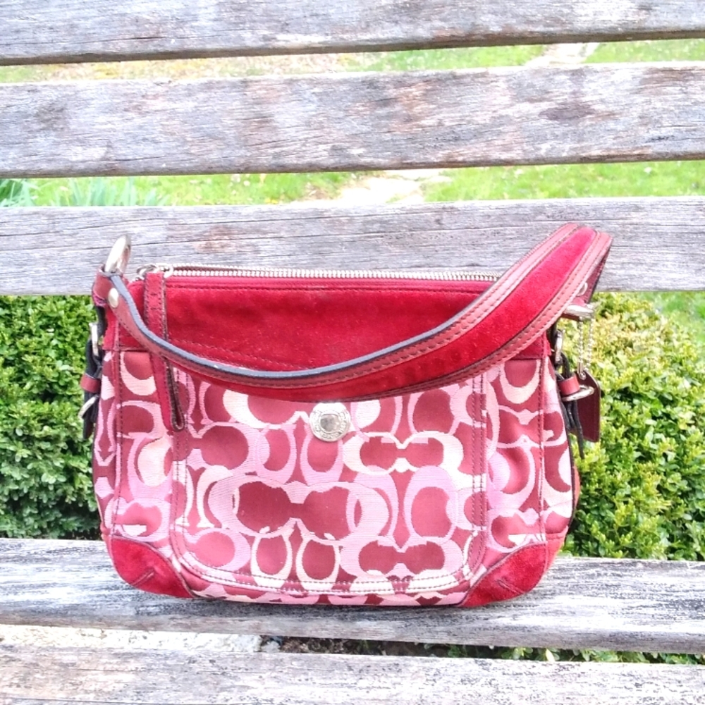 Coach Suede Bag
